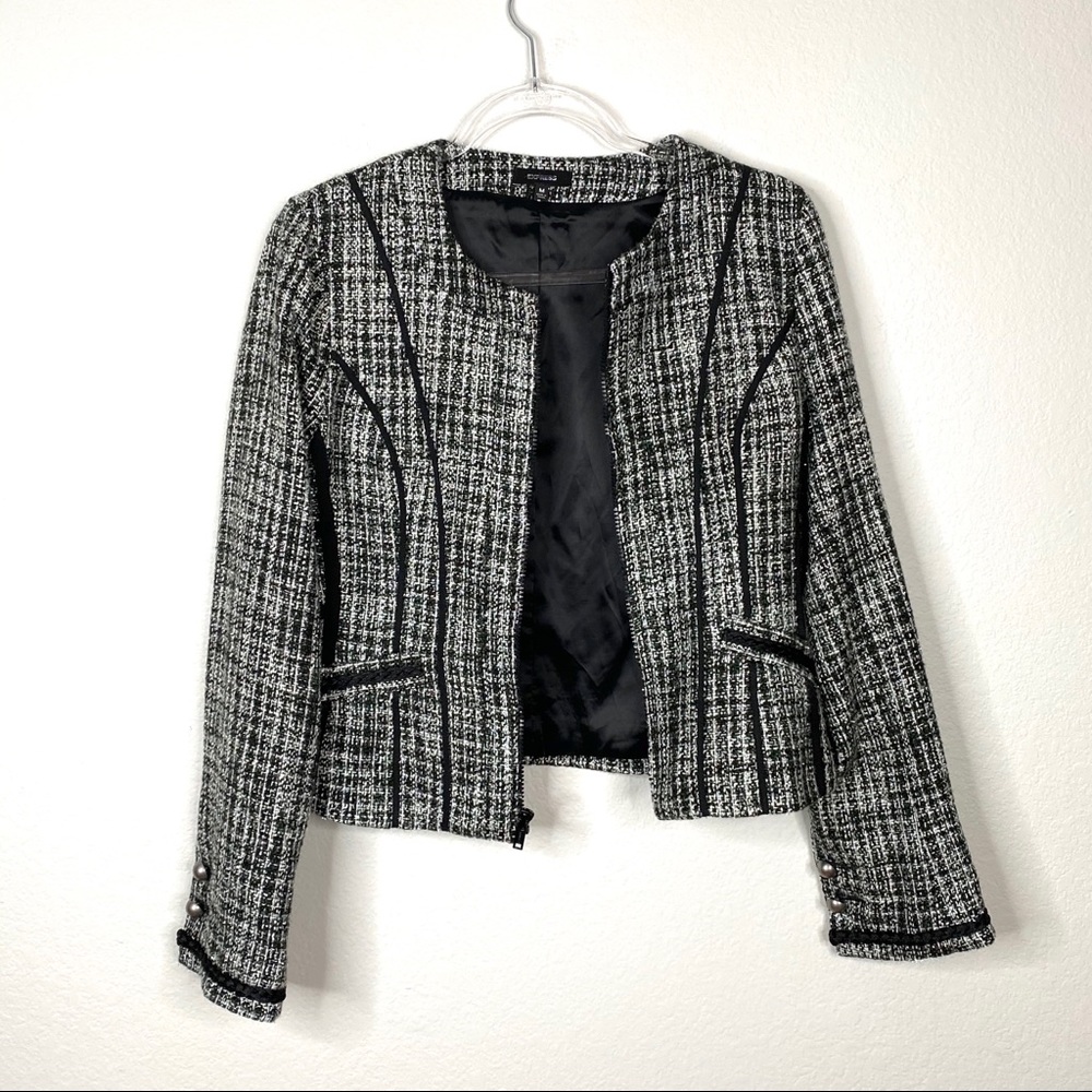 Express Long Sleeve Jacket with Zipper closure M - Picture 6 of 16